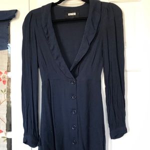 Reformation mini sailer cut dress